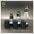 2017 neue produkte luxus klar leere kunststoff airless pumpe flasche